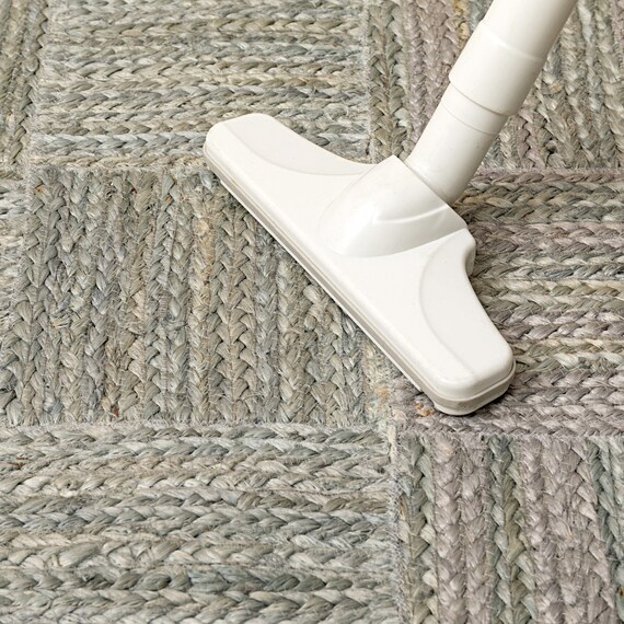 天然ジュートラグ トロン 120×180cm(グレー) 11枚目画像