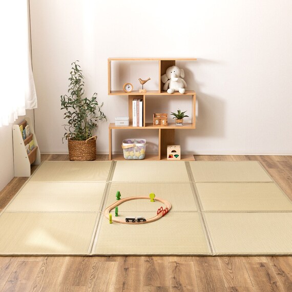 置き畳風 たためる連結PP畳(グリ－ン) | ニトリネット【公式】 家具 