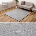 水拭きできるPP置き畳 市松柄 3枚セット(ブルー) 13枚目画像