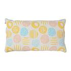 【洗濯機で洗える】ふわもちパイプ枕 50×27cm (ニッテ YE) 1枚目画像