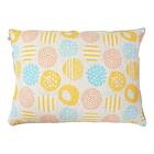 【洗濯機で洗える】ふわもちパイプ枕 50×35cm (ニッテ YE) 1枚目画像