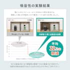 吸音ウォールパネル 6枚セット (ダークブラウン) 11枚目画像