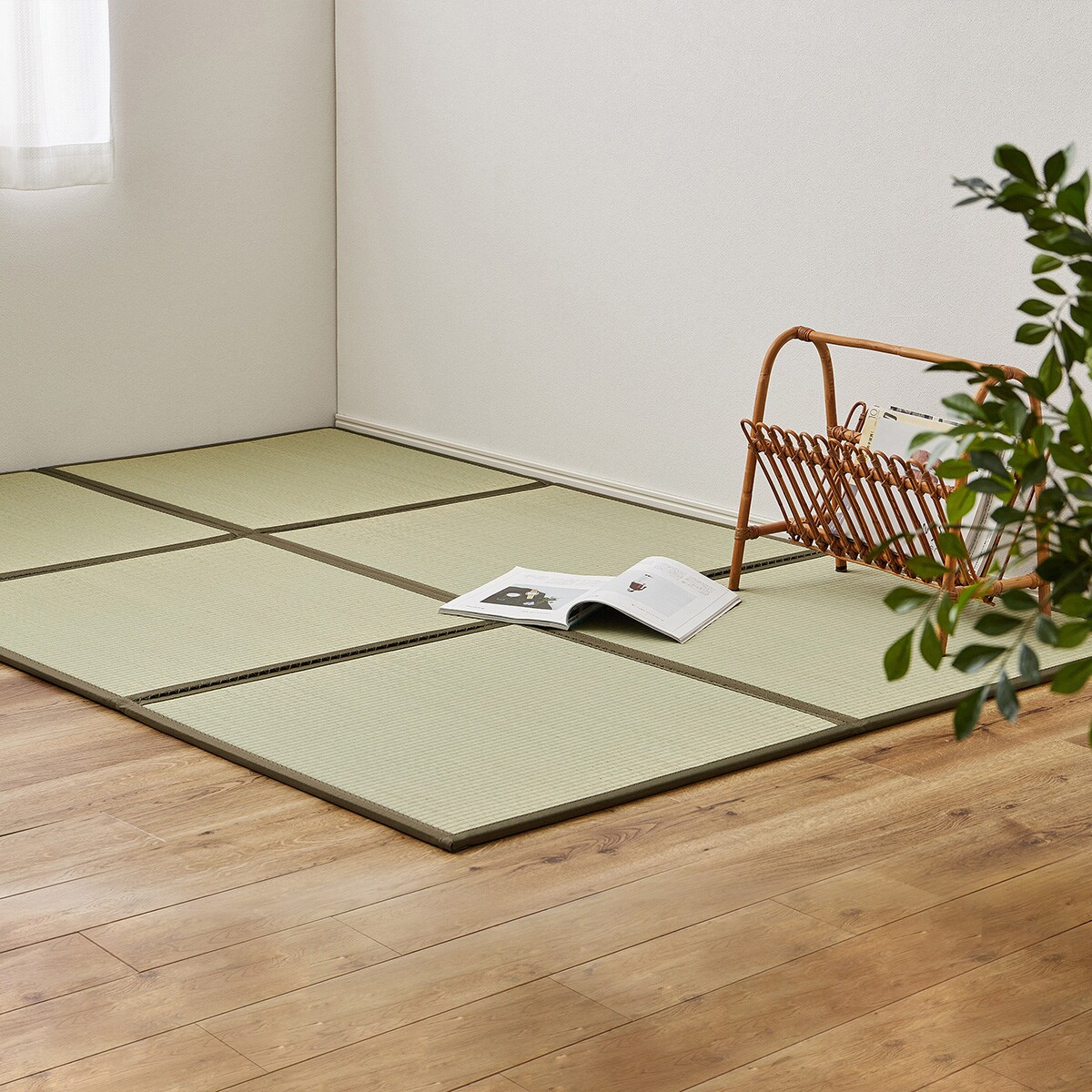 ニトリ ユニット畳 82×82cm(チェックBR) : ニトリ Yahoo!店 - 通販 - Yahoo!ショッピング