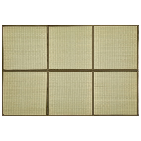 たためる い草置き畳 6面連結 150×225cm 22枚目画像