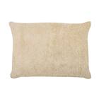 【洗濯機で洗える】ふわもちパイプ枕 50×35cm (タオル BE) 1枚目画像