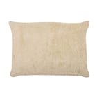 【洗濯機で洗える】ふわもちパイプ枕 50×35cm (タオル BE) 1枚目画像