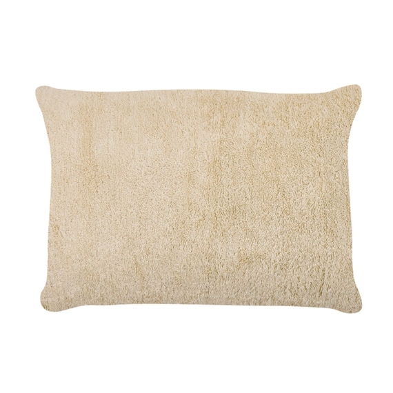 【洗濯機で洗える】ふわもちパイプ枕 50×35cm (タオル BE) 1枚目画像