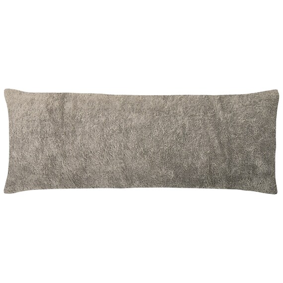 【洗濯機で洗える】ふわもちパイプ枕 90×35cm (タオル GY) 1枚目画像