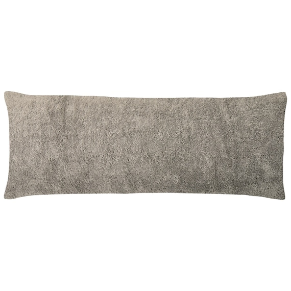 【洗濯機で洗える】ふわもちパイプ枕 90×35cm (タオル GY) 1枚目画像