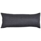 【洗濯機で洗える】ふわもちパイプ枕 90×35cm (ヘリンボン BK) 1枚目画像