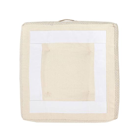 連結できるフロアソファ コーナー 布張りタイプ (GY) 5枚目画像