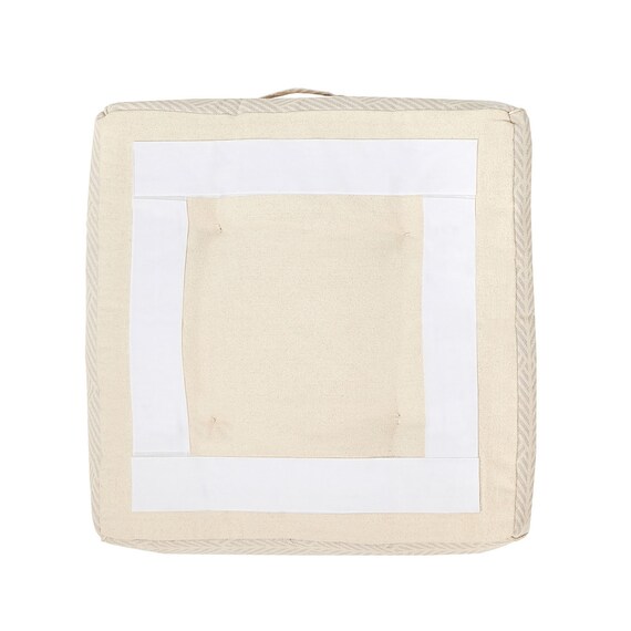 連結できるフロアソファ 1P 布張りタイプ (GY) 5枚目画像