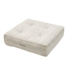 連結できるフロアソファ オットマン 布張りタイプ (GY) 2枚目画像