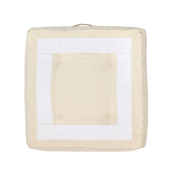 連結できるフロアソファ オットマン 布張りタイプ (GY) 5枚目画像