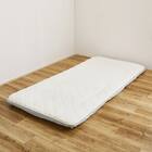 【ずれにくい敷きパッド】敷きパッド＆ボックスシーツセット ダブル (キルト/アイボリー) 16枚目画像