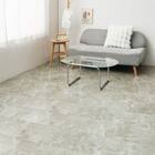 超薄型吸着フロアタイル 30×60cm 54枚セット(マーブルグレー) 1枚目画像