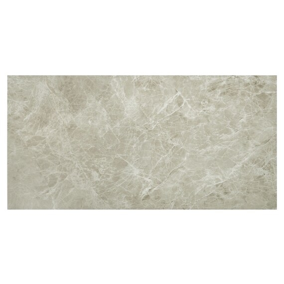 超薄型吸着フロアタイル 30×60cm 54枚セット(マーブルグレー) 4枚目画像