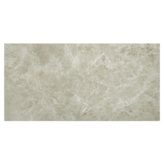 超薄型吸着フロアタイル 30×60cm 54枚セット(マーブルグレー) 4枚目画像