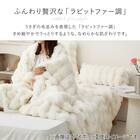 クッションにもなる2WAY毛布 ポコポコ シングル(ベージュ) 4枚目画像