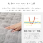 クッションにもなる2WAY毛布 ポコポコ シングル(ベージュ) 5枚目画像