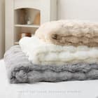 クッションにもなる2WAY毛布 ポコポコ シングル(ベージュ) 15枚目画像