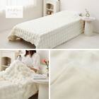 クッションにもなる2WAY毛布 ポコポコ セミダブル(アイボリー) 13枚目画像