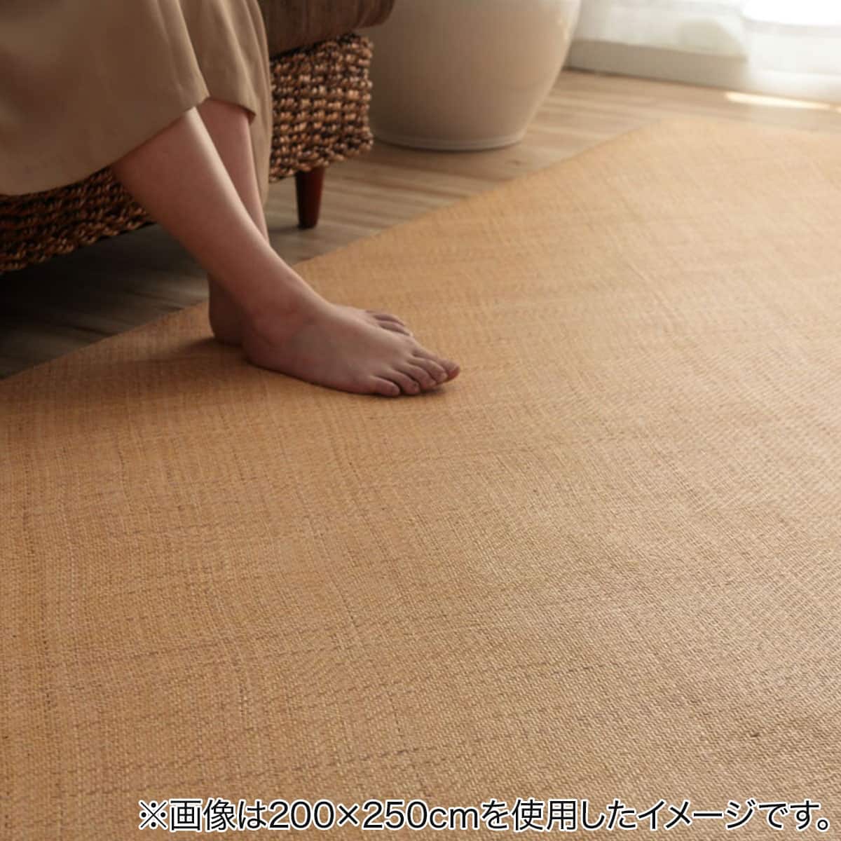 Africa raffia interior (長さ120cm,幅50cm) 籐カーペット(あじろ織り) 宝麗 200×250cm | ニトリネット【公式