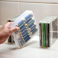 電池ストック整理ケース(乾電池救急箱)