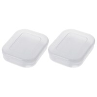 すのこ付き冷凍ごはん保存容器 2P