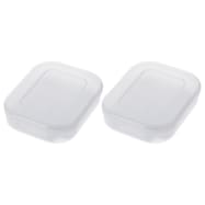 すのこ付き冷凍ごはん保存容器 2P