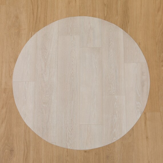 円形マルチマット(ダイニングマット・ペット用マット・お子様のプレイマット・観葉植物マット)　40R　E-1009 2枚目画像