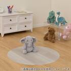 円形マルチマット(ダイニングマット・ペット用マット・お子様のプレイマット・観葉植物マット)　40R　E-1012 8枚目画像