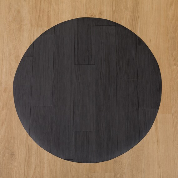 円形マルチマット(ダイニングマット・ペット用マット・お子様のプレイマット・観葉植物マット) 40R E-1016 2枚目画像