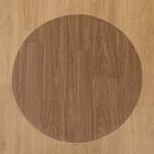 円形マルチマット(ダイニングマット・ペット用マット・お子様のプレイマット・観葉植物マット) 40R E-1023 2枚目画像