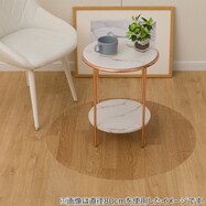撥水・抗菌・防カビ・床暖対応マルチマット(円形) E-1029