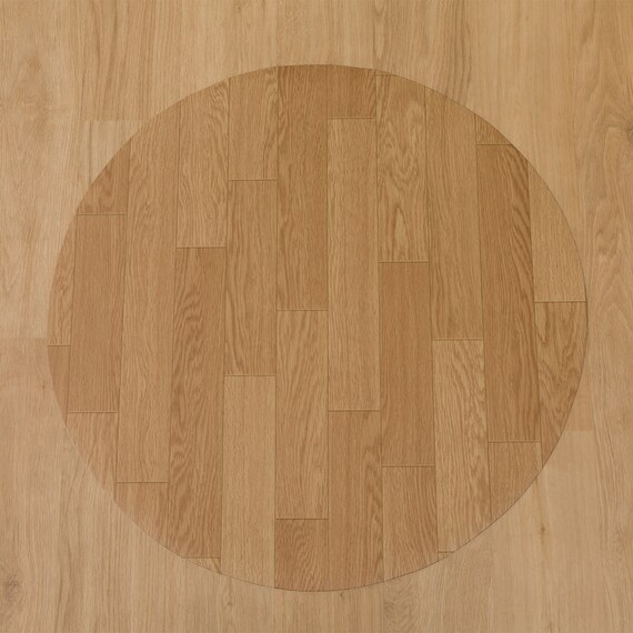 円形マルチマット(ダイニングマット・ペット用マット・お子様のプレイマット・観葉植物マット) 40R E-1029 2枚目画像