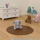 円形マルチマット(ダイニングマット・ペット用マット・お子様のプレイマット・観葉植物マット) 40R E-1032 8枚目画像