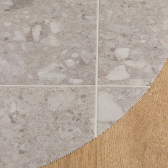 円形マルチマット(ダイニングマット・ペット用マット・お子様のプレイマット・観葉植物マット) 40R E-1056 6枚目画像