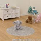 円形マルチマット(ダイニングマット・ペット用マット・お子様のプレイマット・観葉植物マット) 40R E-1056 8枚目画像