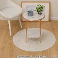 撥水・抗菌・防カビ・床暖対応マルチマット(円形) E-1057