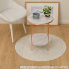 円形マルチマット(ダイニングマット・ペット用マット・お子様のプレイマット・観葉植物マット) 40R E-1057 1枚目画像