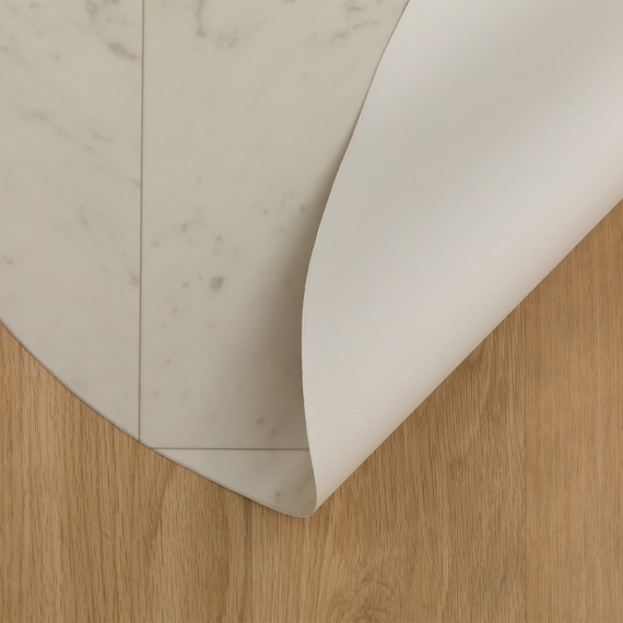 円形マルチマット(ダイニングマット・ペット用マット・お子様のプレイマット・観葉植物マット) 40R E-1057 5枚目画像