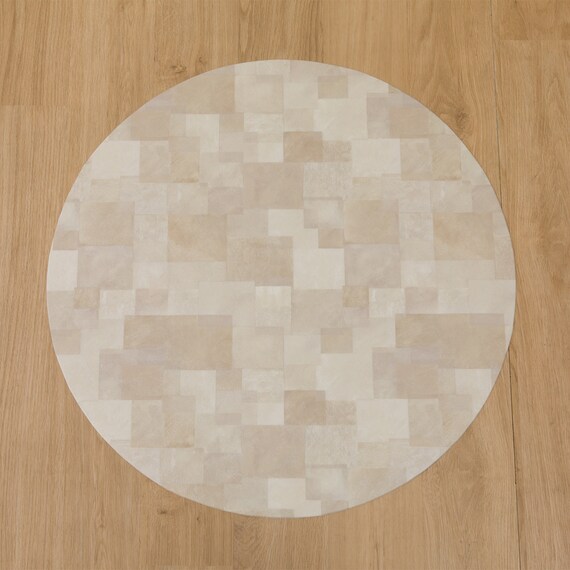 円形マルチマット(ダイニングマット・ペット用マット・お子様のプレイマット・観葉植物マット) 40R E-1062 2枚目画像