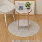 円形マルチマット(ダイニングマット・ペット用マット・お子様のプレイマット・観葉植物マット)　40R　E-1084 1枚目画像