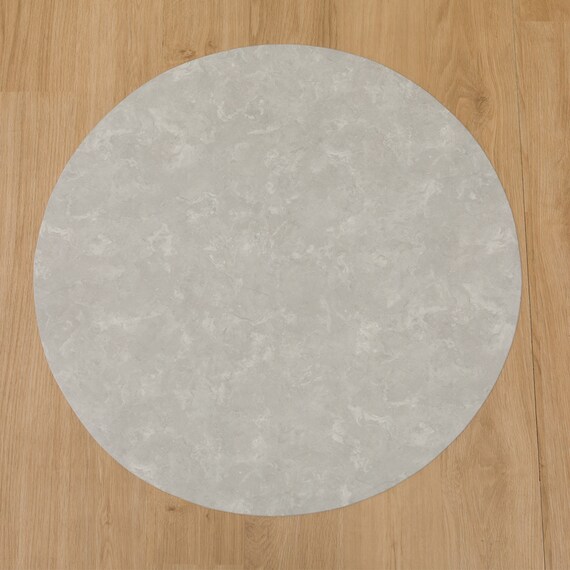 円形マルチマット(ダイニングマット・ペット用マット・お子様のプレイマット・観葉植物マット)　40R　E-1084 2枚目画像