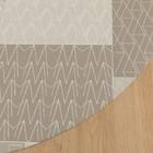 円形マルチマット(ダイニングマット・ペット用マット・お子様のプレイマット・観葉植物マット) 40R E-1118 6枚目画像