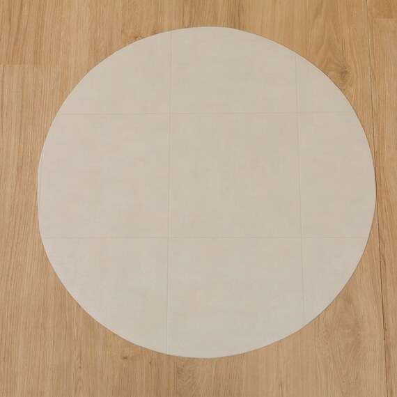 円形マルチマット(ダイニングマット・ペット用マット・お子様のプレイマット・観葉植物マット)　40R　S-1405 2枚目画像