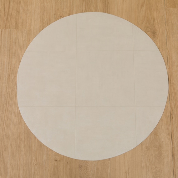 円形マルチマット(ダイニングマット・ペット用マット・お子様のプレイマット・観葉植物マット) 40R S-1405 2枚目画像