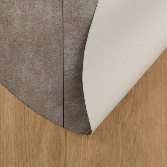 円形マルチマット(ダイニングマット・ペット用マット・お子様のプレイマット・観葉植物マット)　40R　S-1406 5枚目画像