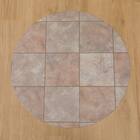 円形マルチマット(ダイニングマット・ペット用マット・お子様のプレイマット・観葉植物マット)　40R　S-1408 2枚目画像